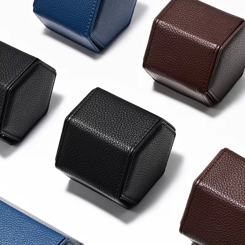 Leather Portable Watch Box