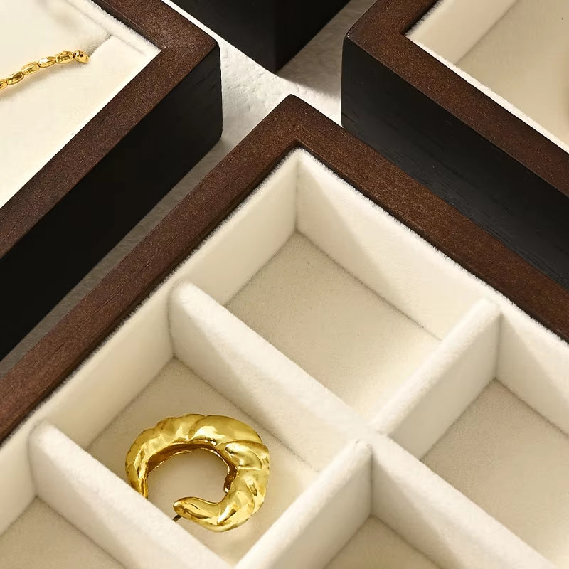 Wooden Multi-Layer Jewelry Box