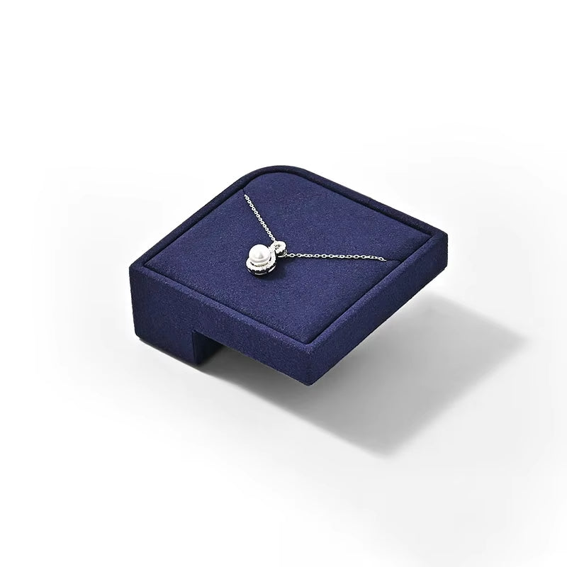 Blue Jewelry Display Stand