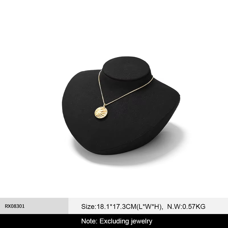 Microfiber Necklace Display Stand