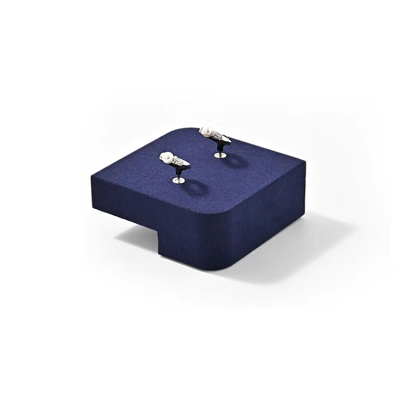 Blue Jewelry Display Stand