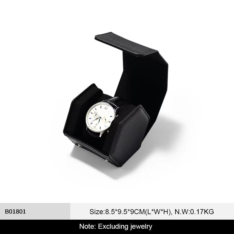 Leather Portable Watch Box