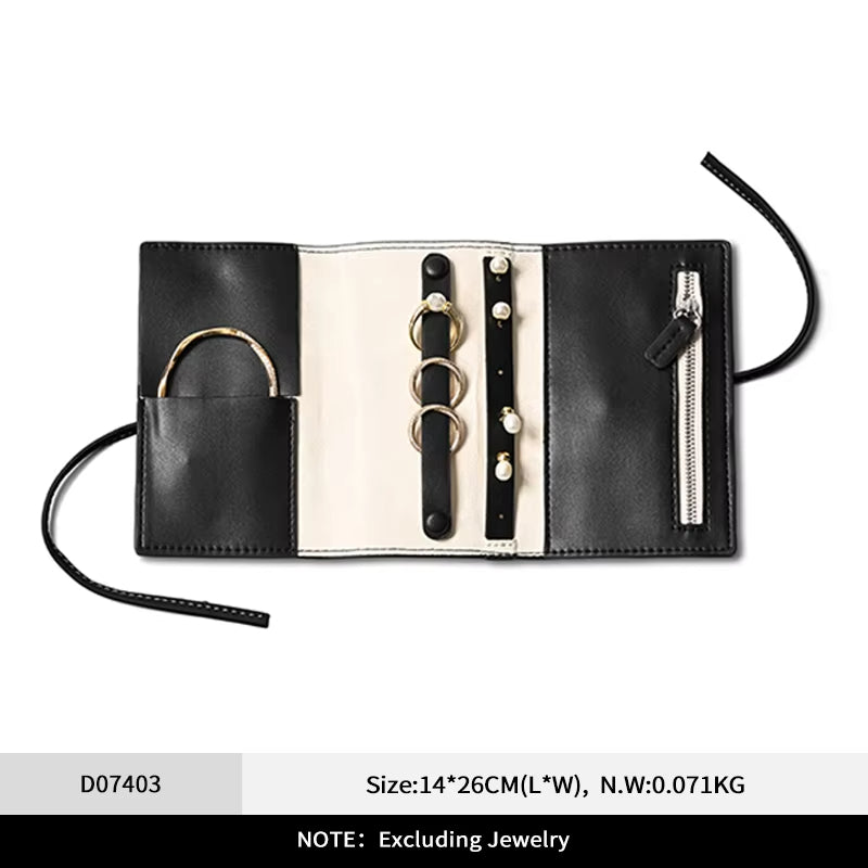 Leather Jewelry Pouch