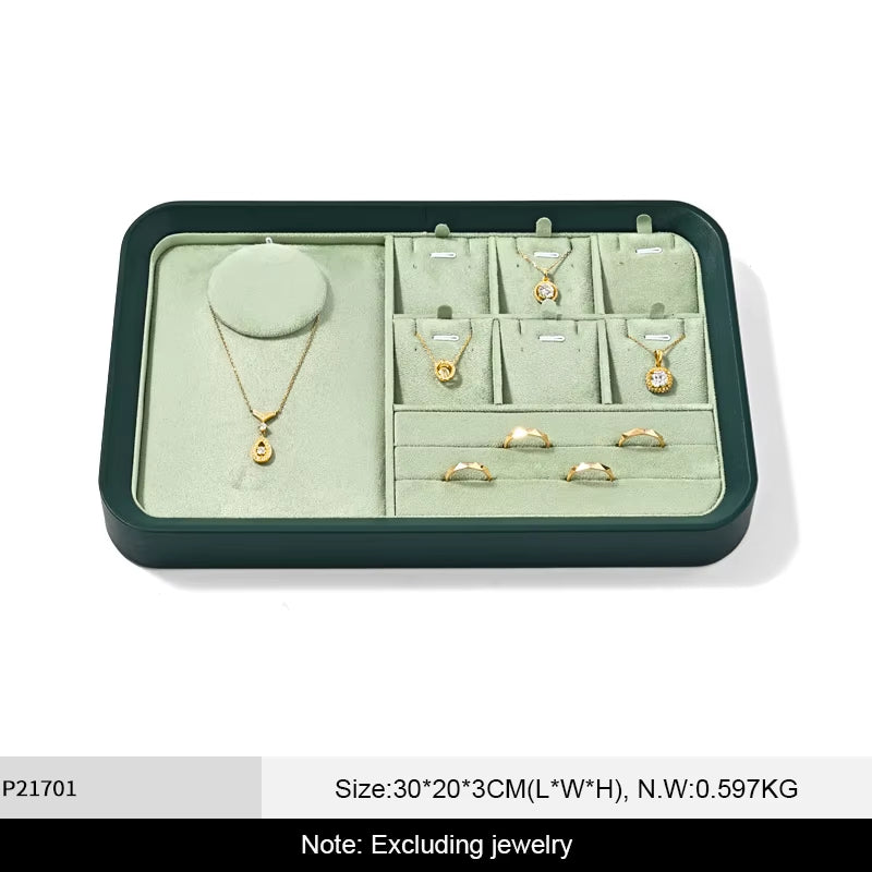 Leather Jewelry Display Tray