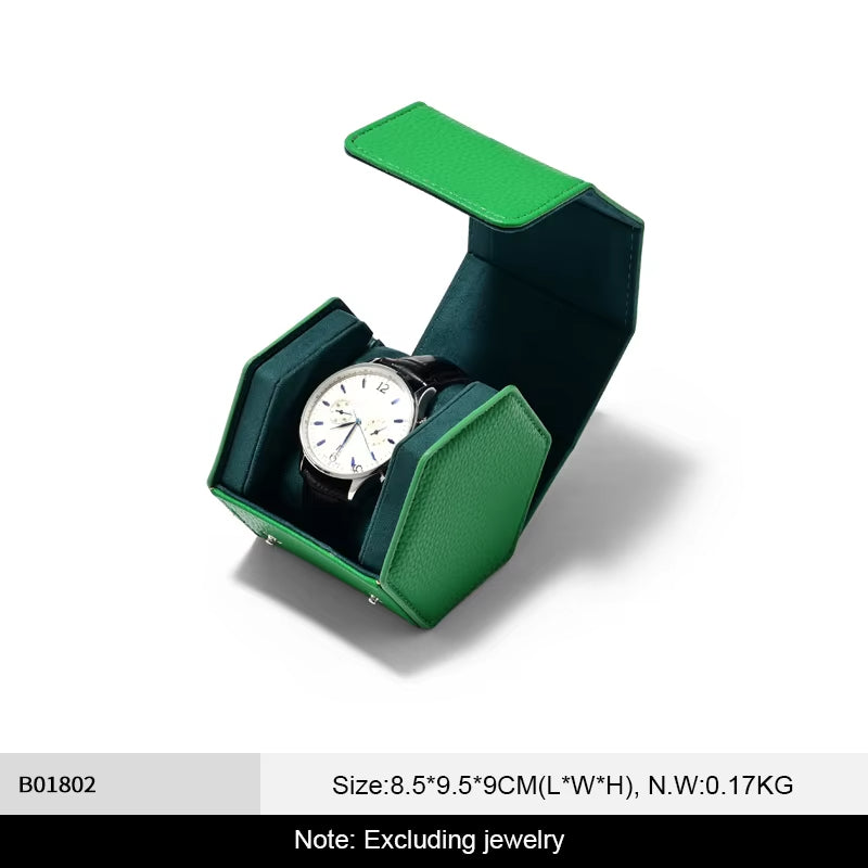 Leather Portable Watch Box