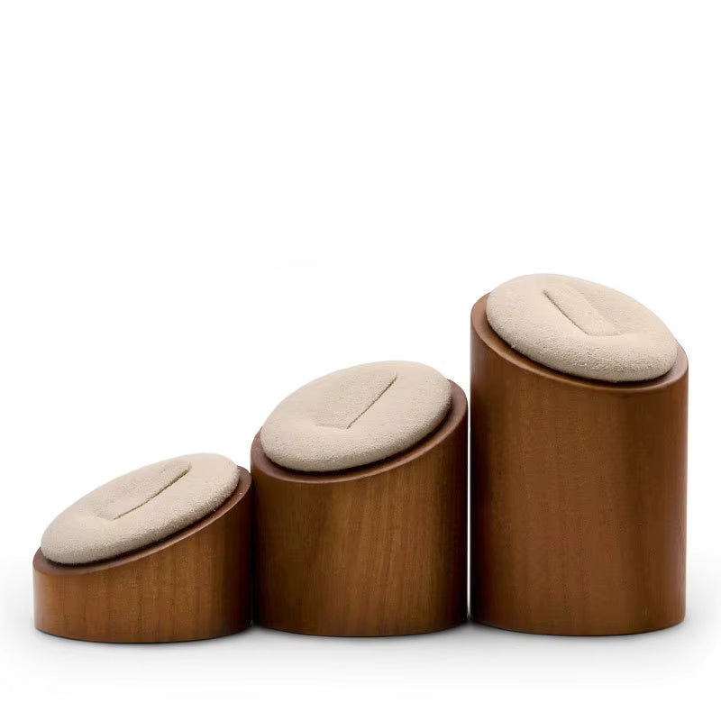 Wooden Jewelry Display Set