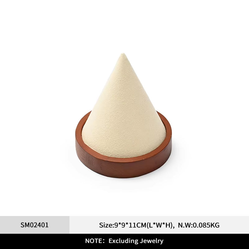 Wooden Jewelry Display Stand