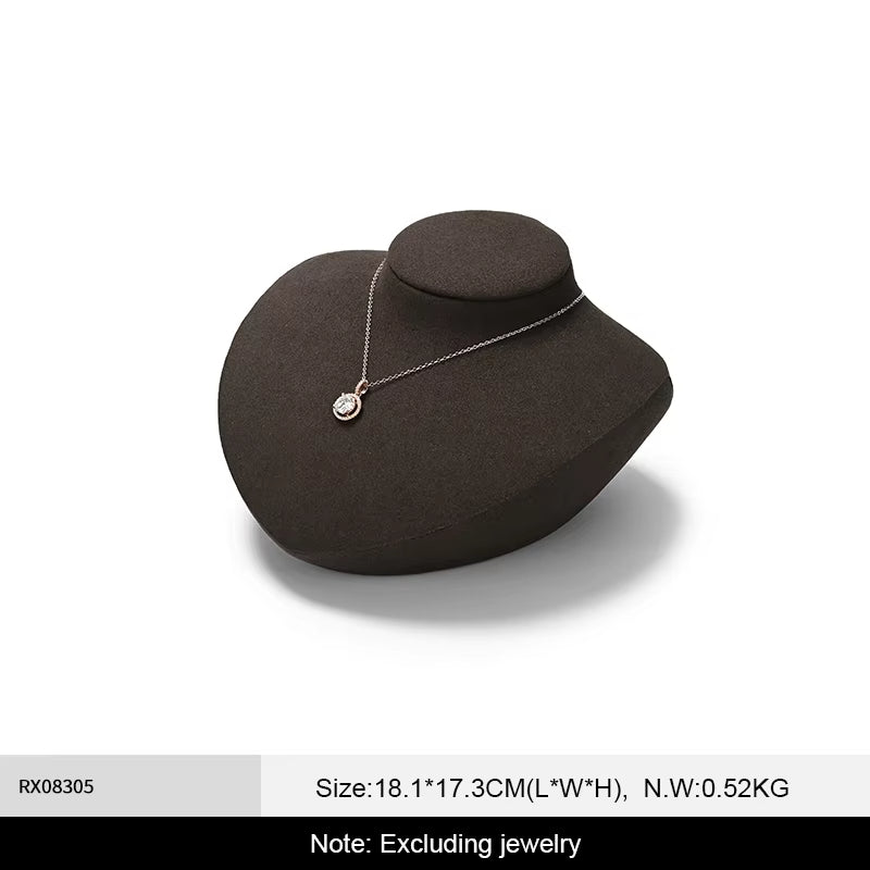 Microfiber Necklace Display Stand
