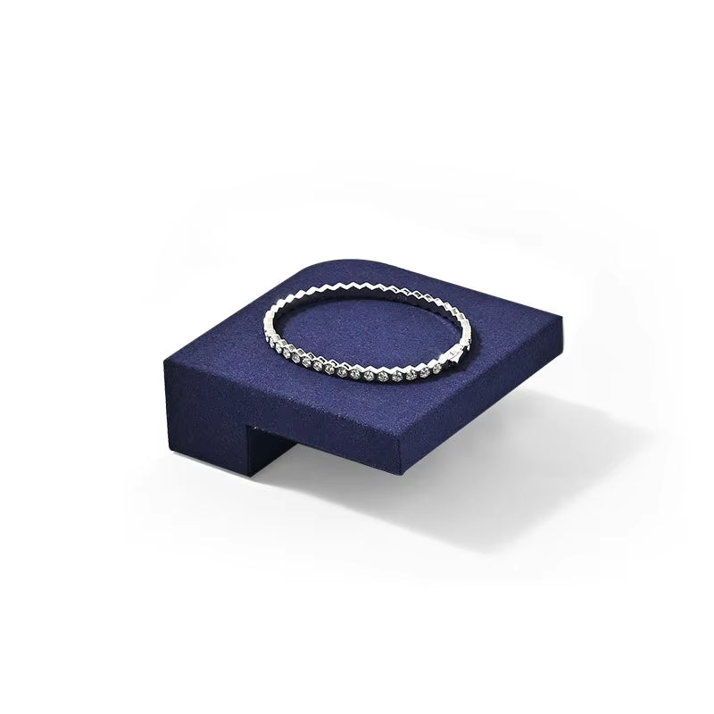 Blue Jewelry Display Stand