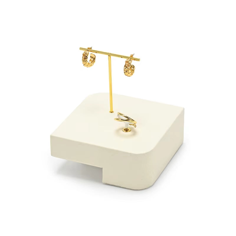 Beige Jewelry Display Stand