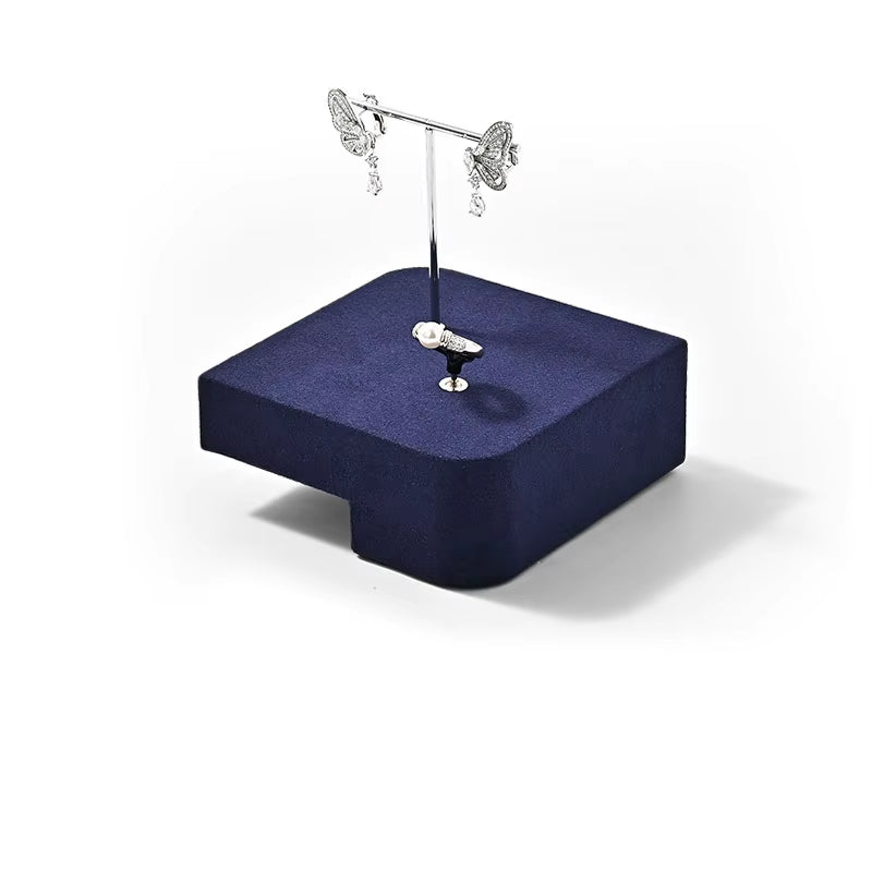 Blue Jewelry Display Stand