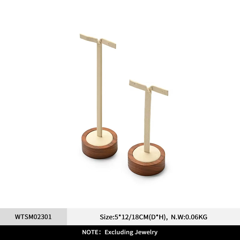 Wooden Jewelry Display Stand
