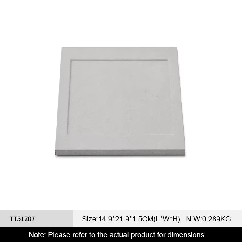 Gray Microfiber Jewelry Display Stand