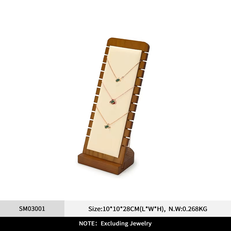 Wooden Jewelry Display Stand
