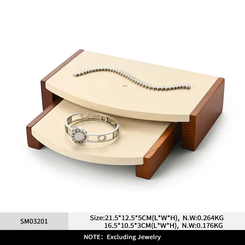 Wooden Jewelry Display Stand