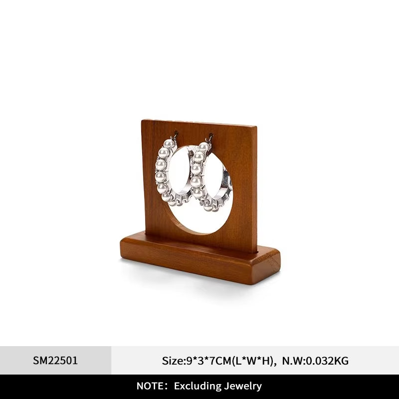 Wooden Jewelry Display Stand