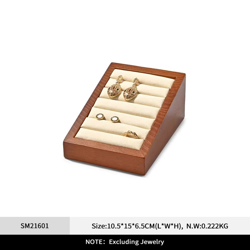 Wooden Jewelry Display Stand
