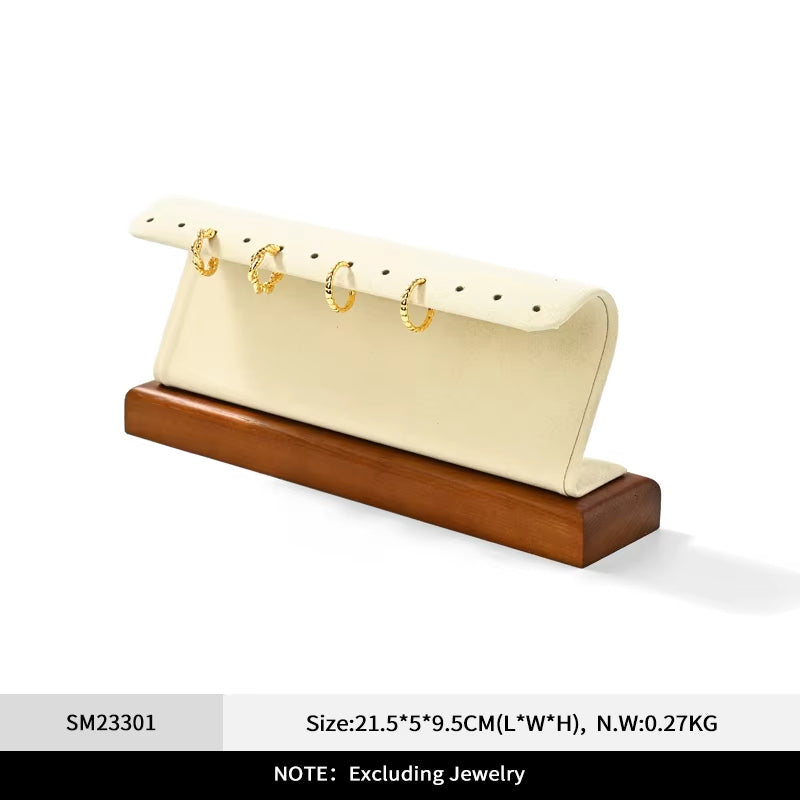 Wooden Jewelry Display Stand