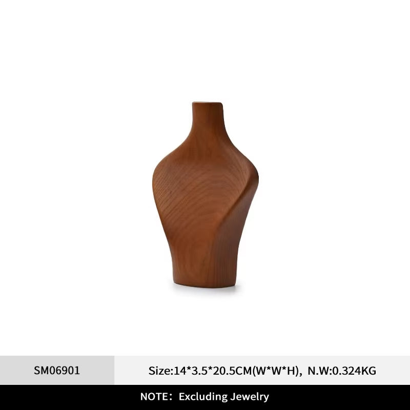 Wooden Jewelry Display Stand