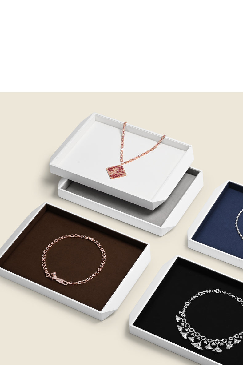 Microfiber Jewelry Display Tray