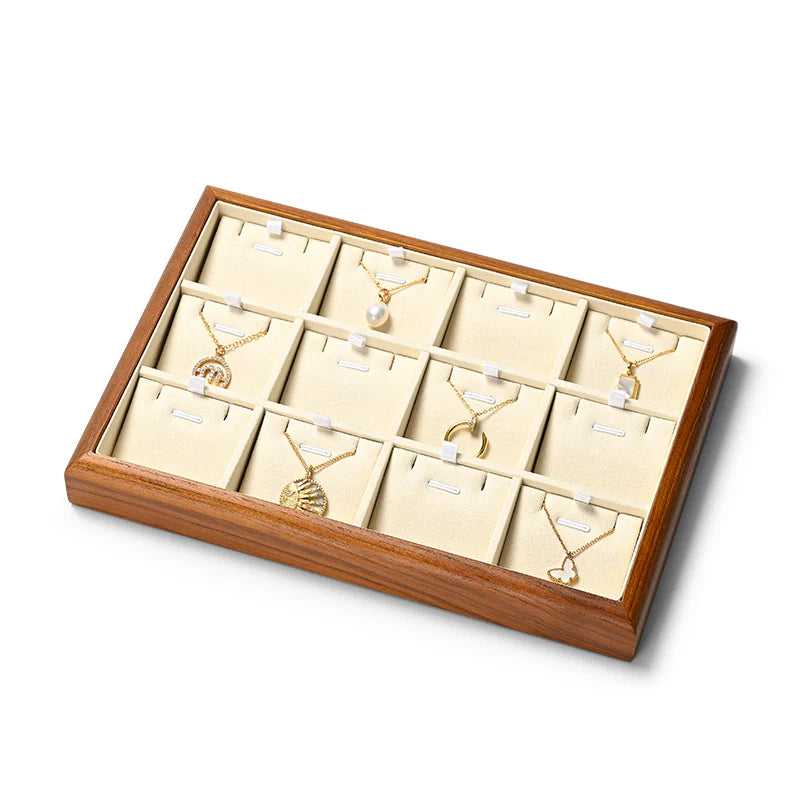 Wooden Jewelry Display Stand
