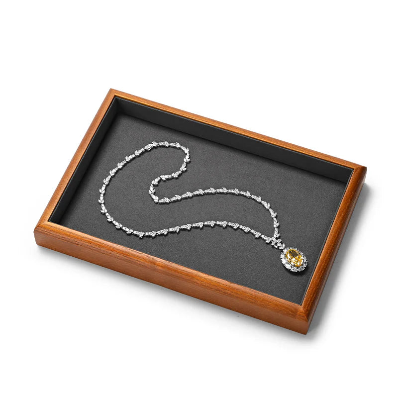Wooden Jewelry Display Stand