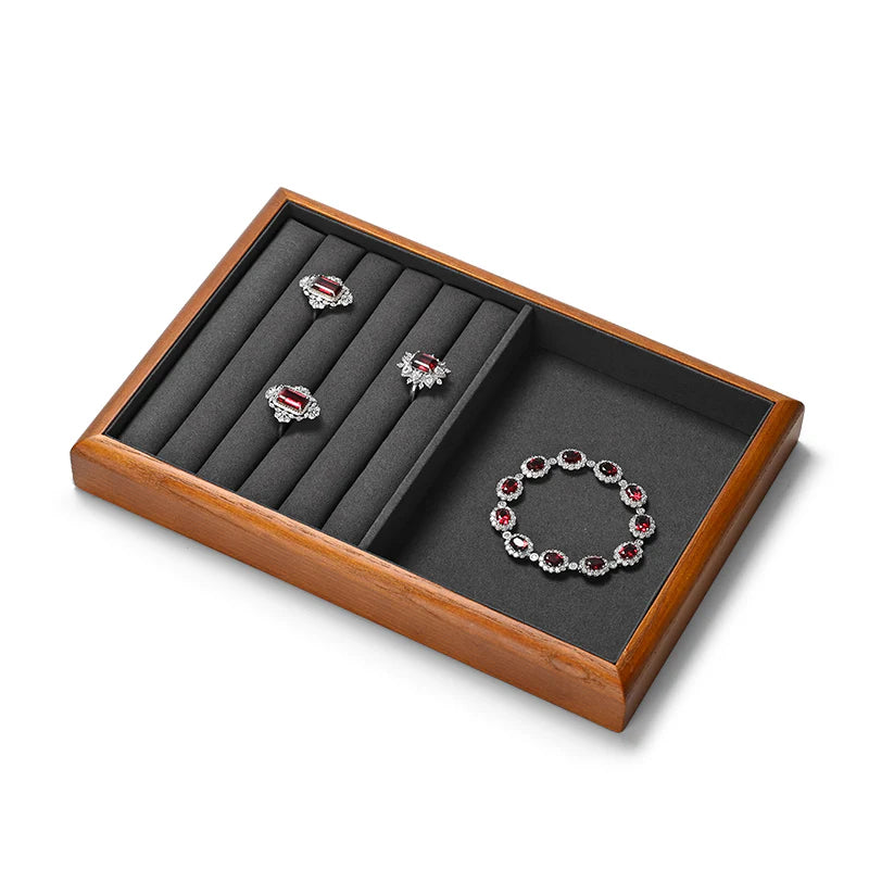 Wooden Jewelry Display Stand