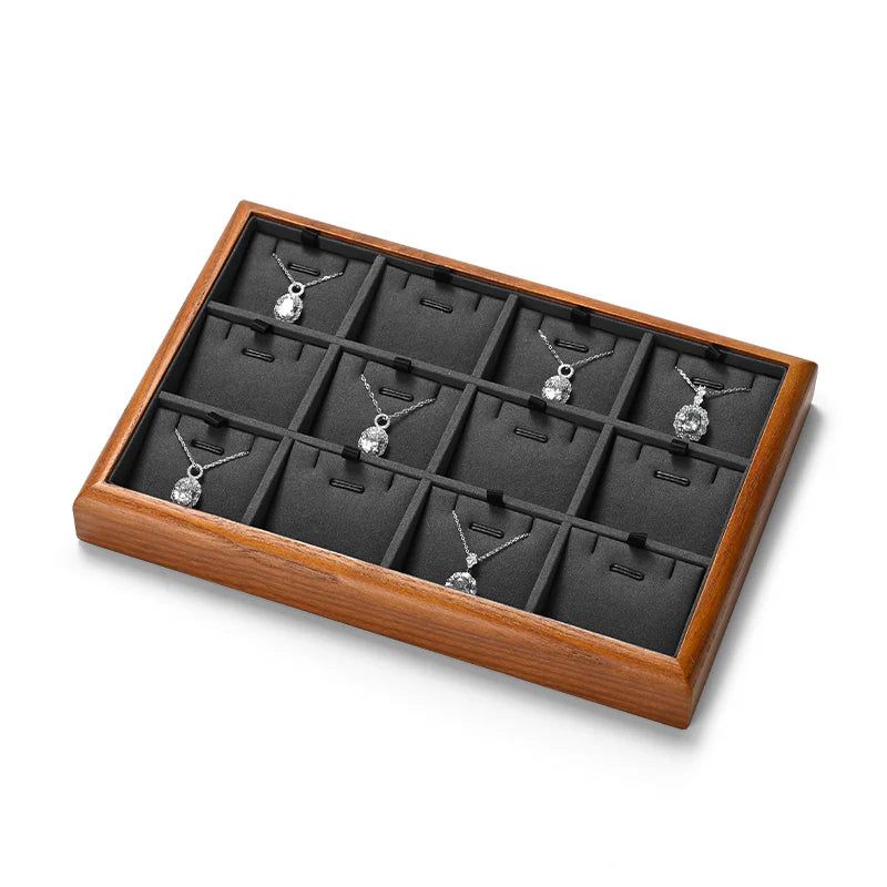 Wooden Jewelry Display Stand