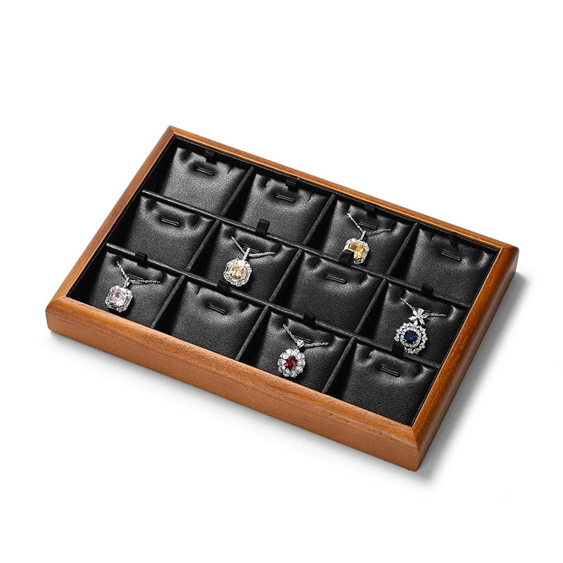 Wooden Jewelry Display Stand