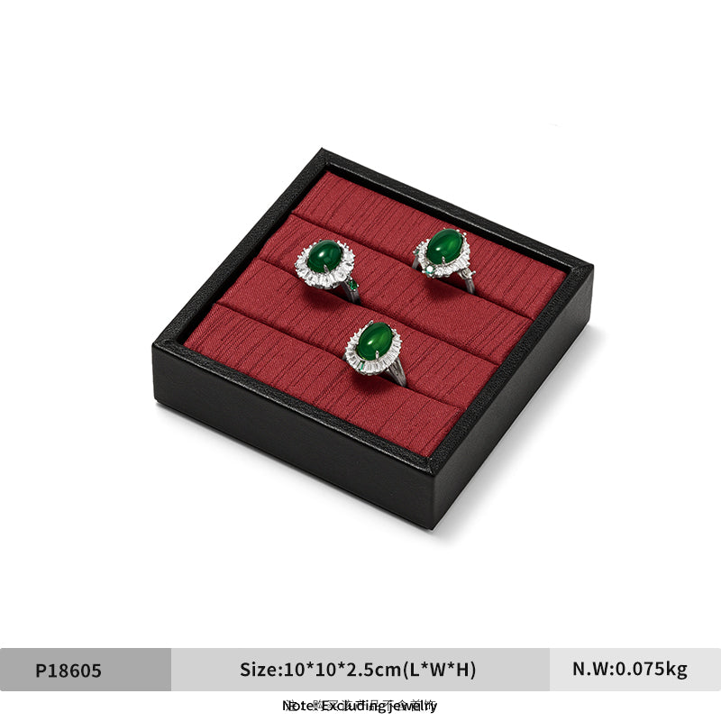 Black Velvet Jewelry Display Tray