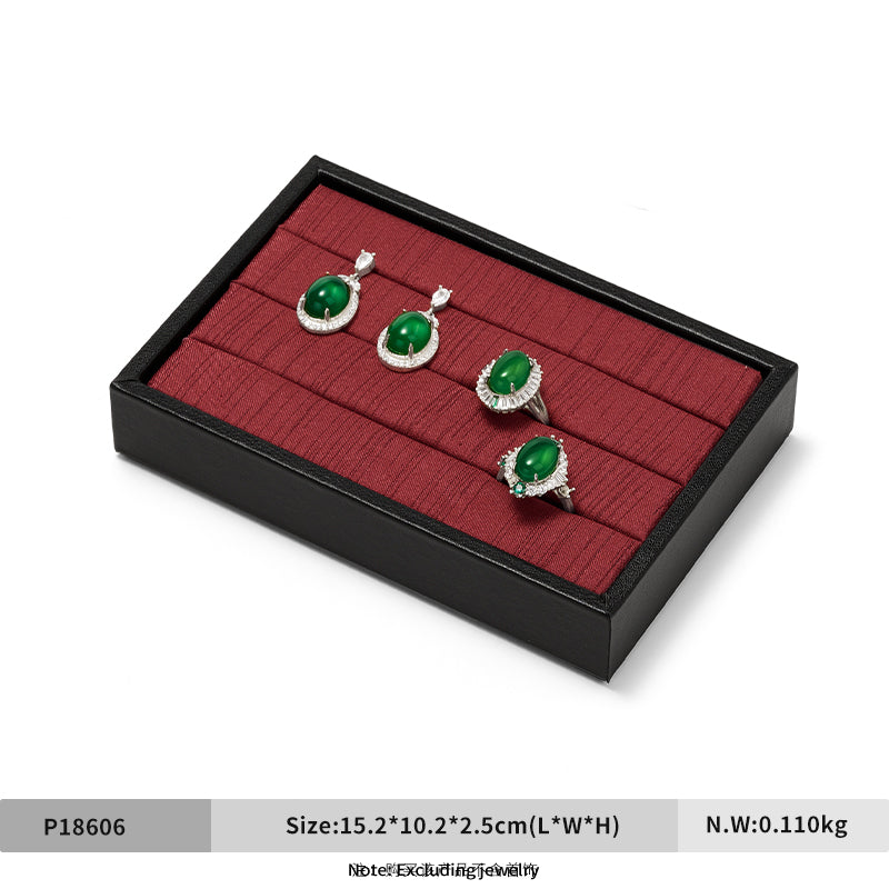 Black Velvet Jewelry Display Tray