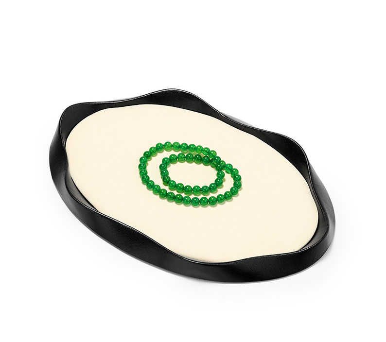 Leather Microfiber Jewelry Tray