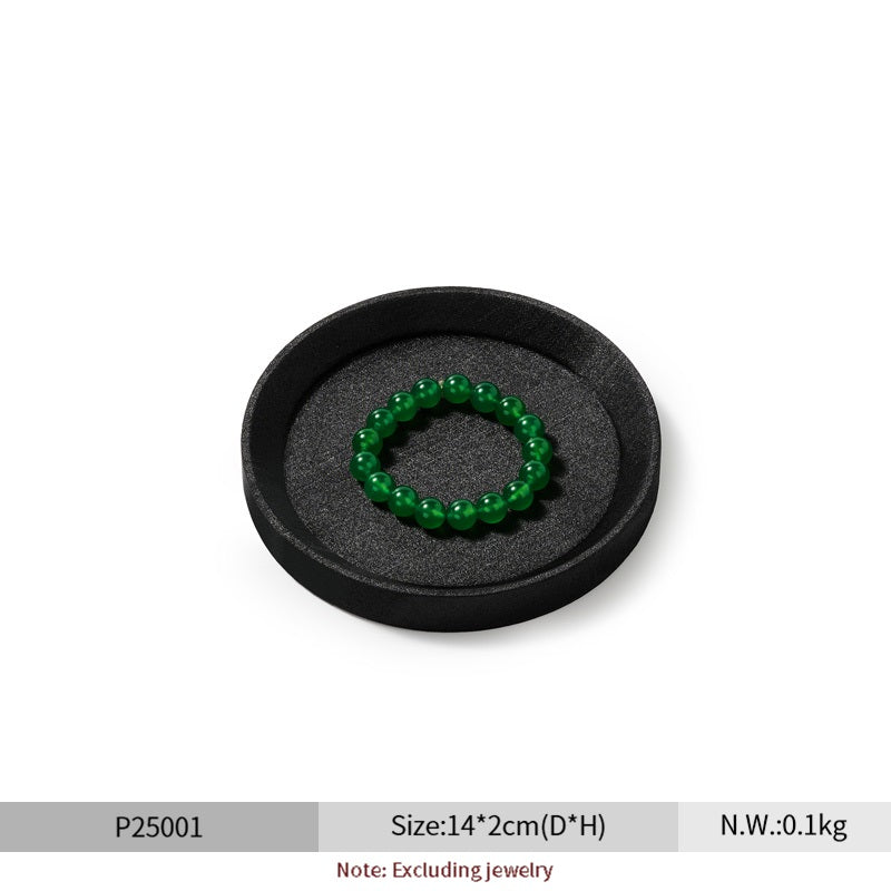 Leather Microfiber Jewelry Tray
