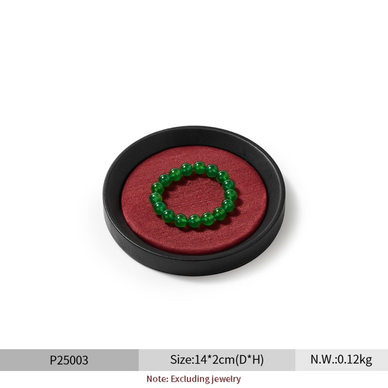 Leather Microfiber Jewelry Tray