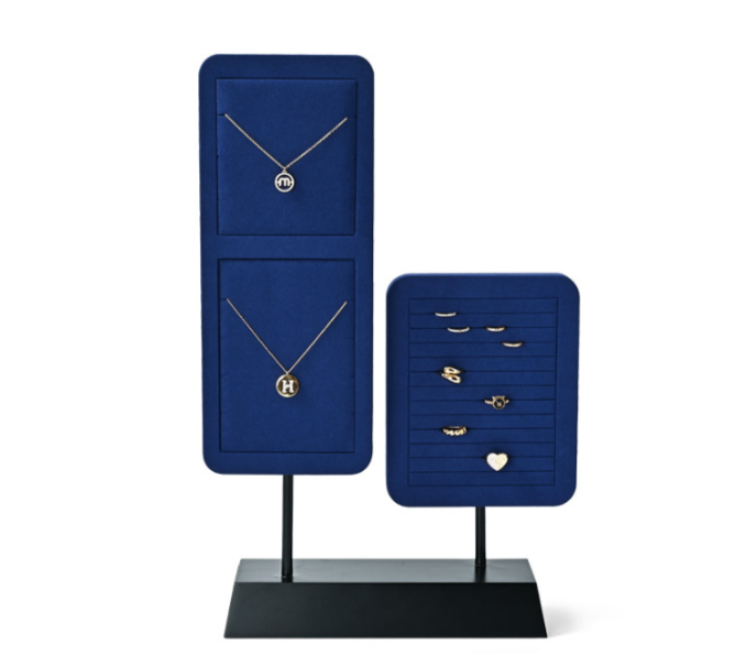Black & Blue Jewelry Display Stand