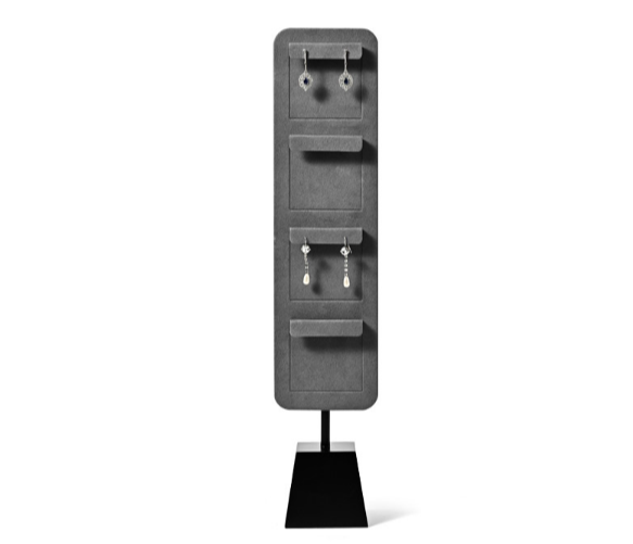 Gray Jewelry Display Stand