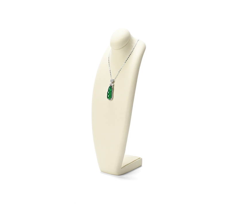 Microfiber Jewelry Display Bust