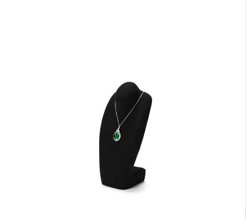 Microfiber Jewelry Display Bust