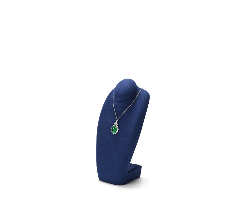 Microfiber Jewelry Display Bust