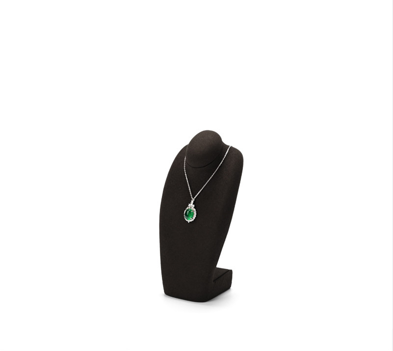 Microfiber Jewelry Display Bust