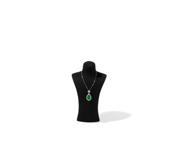 Microfiber Jewelry Display Bust
