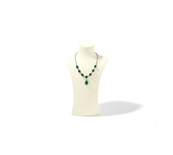 Microfiber Jewelry Display Bust