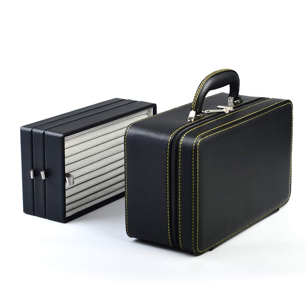Leather Travel Jewelry Case