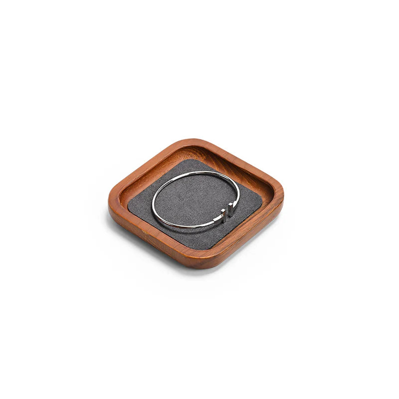 Wooden Ring Display Stand