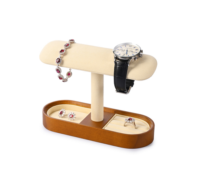 Wooden Watch Display Stand