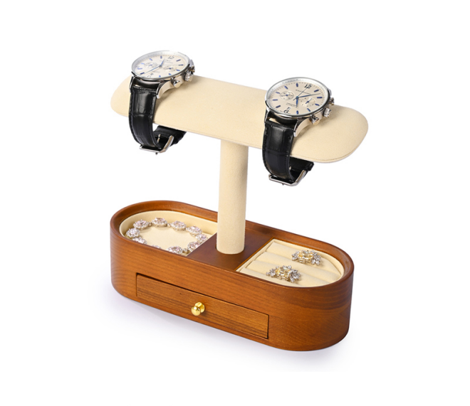 Wooden Watch Display Stand