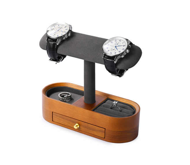 Wooden Watch Display Stand