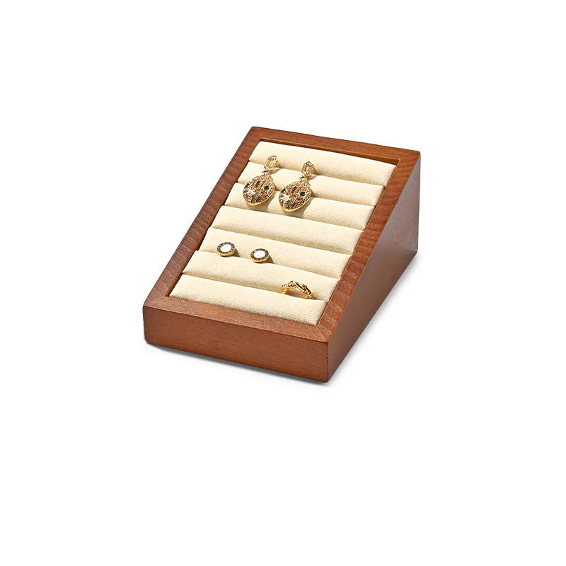 Wooden Ring Display Stand
