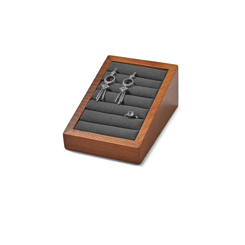 Wooden Ring Display Stand