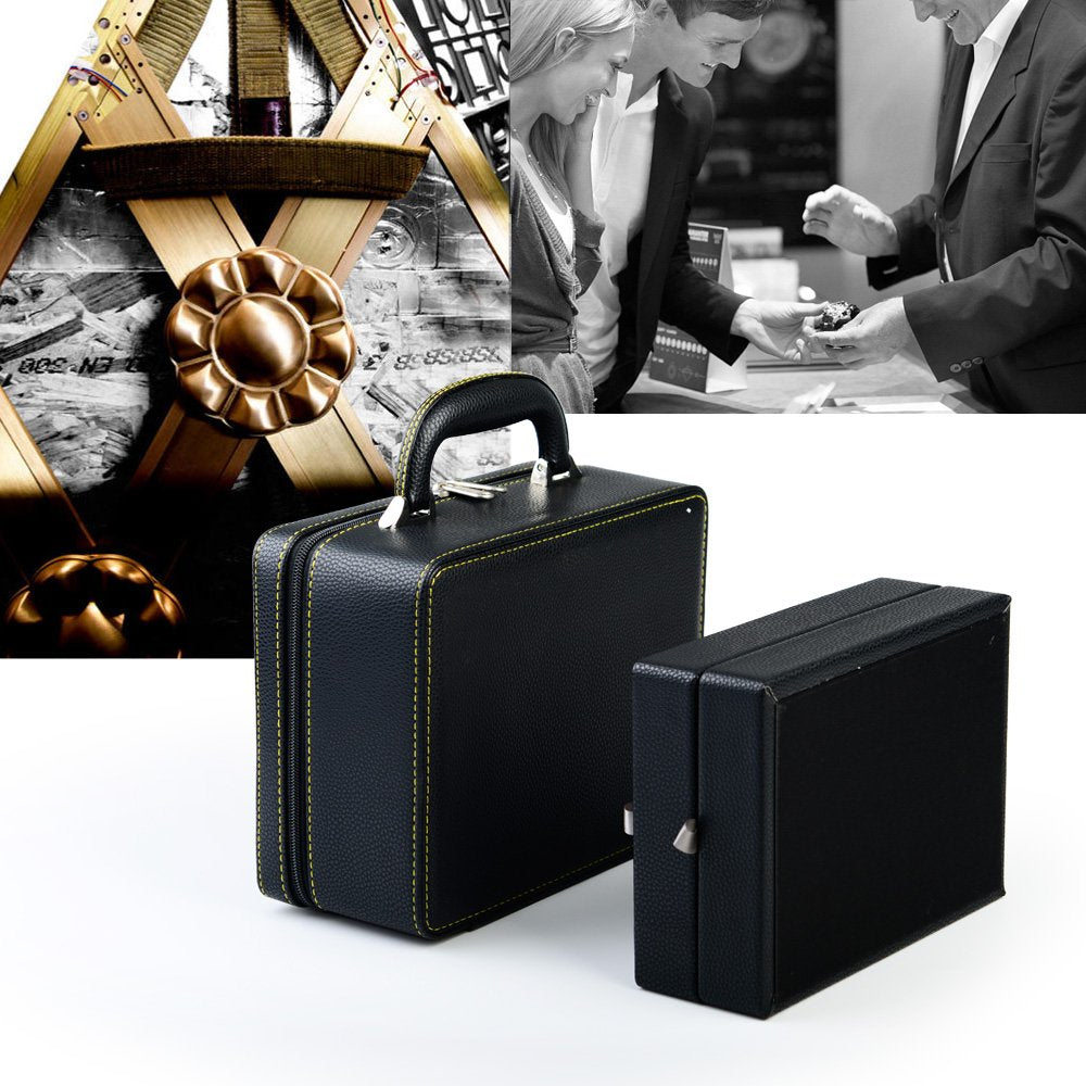 Leather Travel Jewelry Case